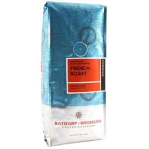 Batdorf & Bronson   Organic French Roast Coffee Beans   1 lb