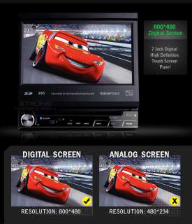 XTRONS D710G CAR HD DIGITAL 1 DIN DVD PLAYER SAT NAV  