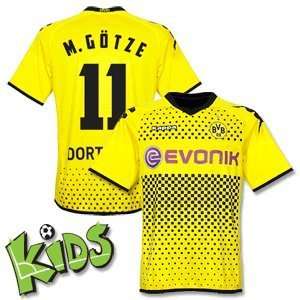  11 12 Borussia Dortmund Home Jersey + M.Gotze 11 (Fan 