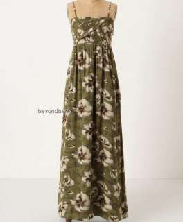NEW Anthropologie Edme & Esyllte Cultivated Maxi Dress Size 4 6 10 