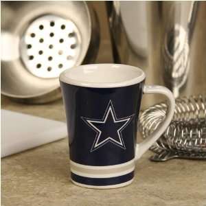  Dallas Cowboys 2 oz. Game Day Espresso Mug: Sports 