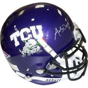  Andy Dalton signed TCU Horned Frogs Full Size Schutt 