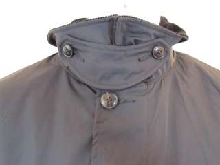 695 Men Polo Ralph Lauren Trench Parka Jacket Coat Leather Trim+ 