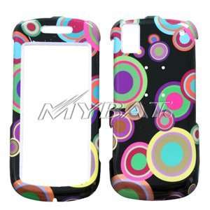 Samsung Instinct S30, M810 Phone Protector Cover, Groove Bubble/Black