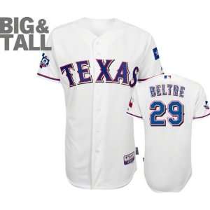 Adrian Beltre Jersey: Big & Tall Majestic Home White Authentic Cool 