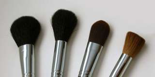   MakeUp Brushes Set And Black Make Up Brush Case Bag Holder New  
