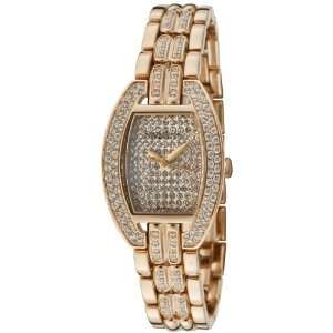  Womens Daylight Cubic Zirconia Pave/Rose Gold Dial Rose 