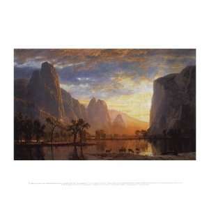  Valley of the Yosemite by Albert Bierstadt 14.00X11.00 
