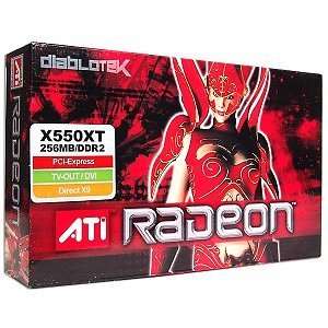  ATi Radeon X550XT 256MB DDR 16x PCI Express Video Card 