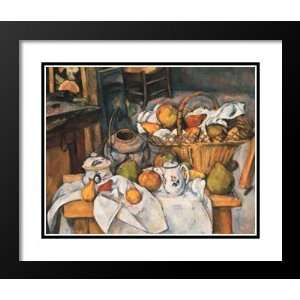   Double Matted Art 29x35 Still Life With Fruit Basket