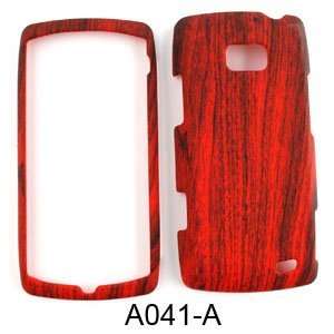  LG Ally vs740 verizon Rose Wood Hard Case/Cover/Faceplate 