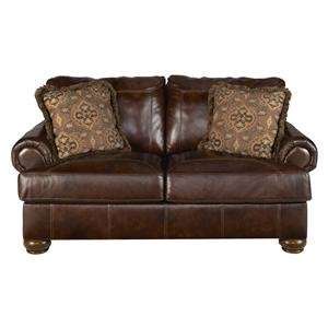  Rustic Walnut Axiom Loveseat Furniture & Decor