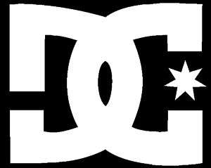 15 inches Big DC Shoes Logo Decal/Sticker skateboarding  