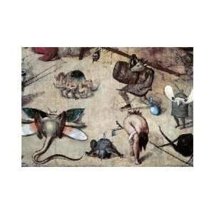   Bosch   Temptation Of St. Anthony   Detail Giclee
