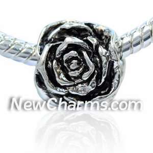  Rose European Bead Pandora Style Chamilia Troll Biagi 