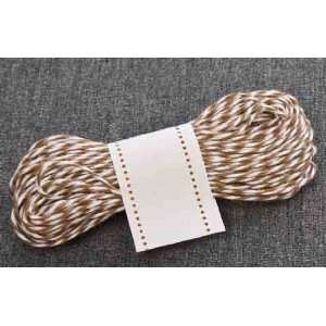 100% Cotton and Bio degradable Vintage Bakers Twine in Rich Cappuccino 
