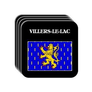  Franche Comte   VILLERS LE LAC Set of 4 Mini Mousepad 