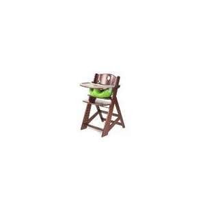  Height Right HIGH Chair in Mahogany with Infant Insert and 