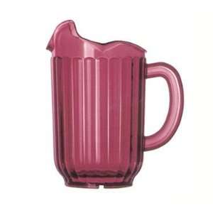  Libbey Tuffex 60 Oz. Ruby Red Deluxe 3 Lip Pitcher 