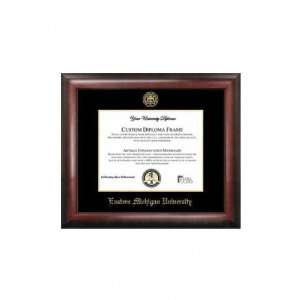   Eastern Michigan Eagles Gold Embossed Diploma Frame