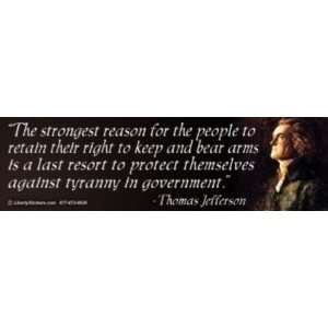   Jeffersons Quote on Tyranny for Alex Jones Fans 