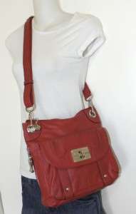 NEW TYLER RODAN RED CROSSBODY BAG WITH COIN PURSE WALLET CLUTCH 