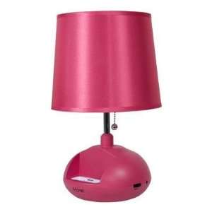  iHome Speaker Lamp  Pink