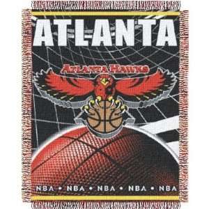  Atlanta Hawks NBA Triple Woven Jacquard Throw (019 Series 