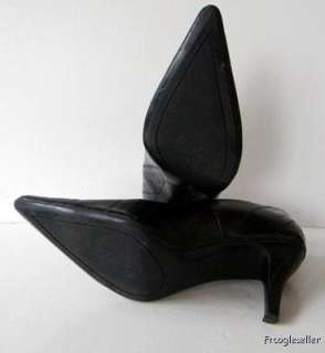 Cabrizi womens Delilah heels pumps shoes 7.5 M black  