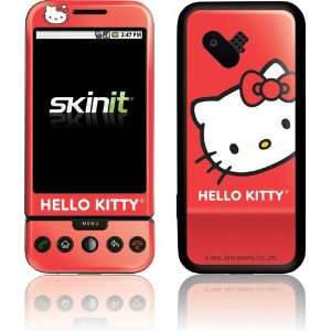    Hello Kitty Cropped Face Red skin for T Mobile HTC G1 Electronics