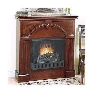  The Beaumont Red Mahogany Ventless Gel Fuel Fireplace 