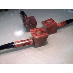  Hand Carved Rosewood Square Bowl Tobacco Pipe: Everything 