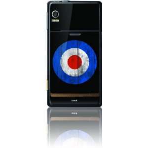   Protective Skin for DROID   Wooden Target Cell Phones & Accessories
