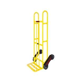   Self Supporting Hand Truck, Wide Body, Triple Wheels: Office Products