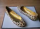 Roberto Cavalli Shoes Flats Leopard Logo 40 US 10 NEW