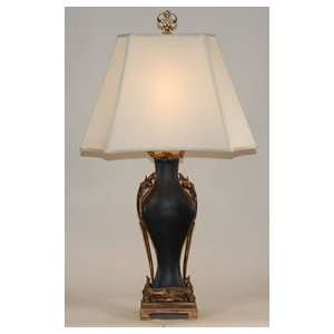  Chelsea House Bernini Formal Black Italianate Table Lamp 