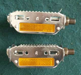 NOS Vintage Road Bike Bicycle Pedals, 1/2 size, for SCHWiNN & American 