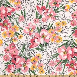  44 Wide Betty Dear Wildflowers Blossom Fabric By The 