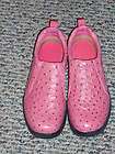 Womens ROPER Performance Pink Ostrich Leather Comfort Slip On Shoes 