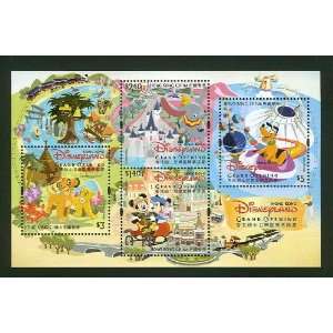  Disney Disneyland China Grand Opening 4 Mint Stamps 1156a 