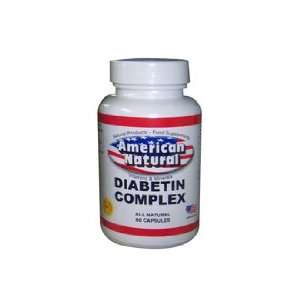   Natural Diabetin Complex 60 capsules All Natural Diabetes Support