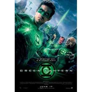  The Green Lantern Original Movie Poster Ryan Reynolds 