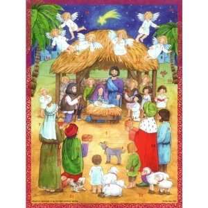    Nativity with Angels German Advent Calendar