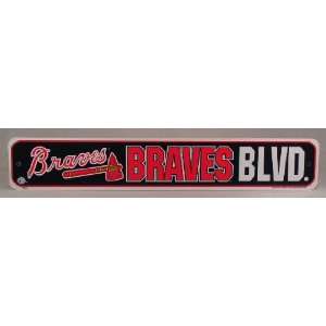 Atlanta Braves Blvd. Street Sign MLB Licensed: Sports 