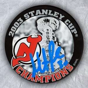  MARTIN BRODEUR New Jersey Devils SIGNED 2003 Stanley Cup 
