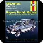   Mitsubishi Pajero Petrol Diesel 68765 Haynes Service & Repair Manual