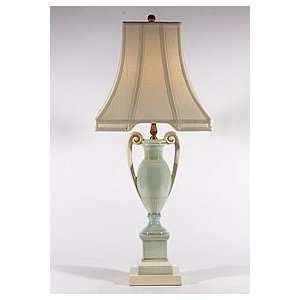  Chelsea House Wildwood Miranda Porcelain Urn Table Lamp: Home 