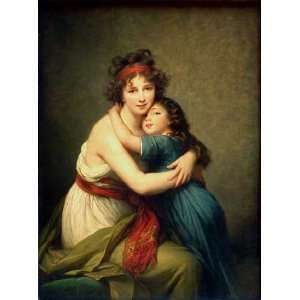   Le Brun   24 x 32 inches   Madame Vigee Le Brun and