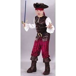  High Seas Buccaneer Child Large Costume: Toys & Games