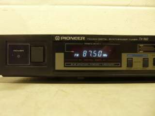 Pioneer TX 960 FM AM Digital Synthesizer Tuner  